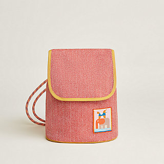 Animaux Blocks backpack - Black | Hermès Czech Republic